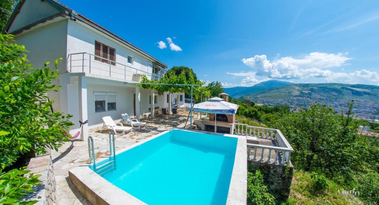 Perfect View Of Mostar - With Swimming Pool Zewnętrze zdjęcie