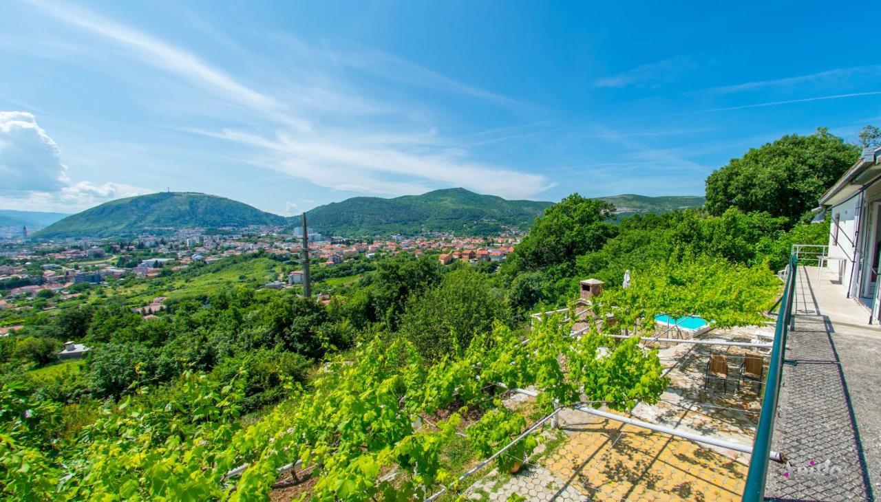 Perfect View Of Mostar - With Swimming Pool Zewnętrze zdjęcie